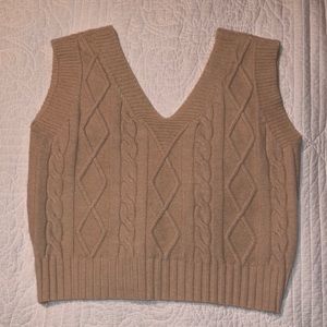 LIGHT BEIGE VEST 💝🌸✨